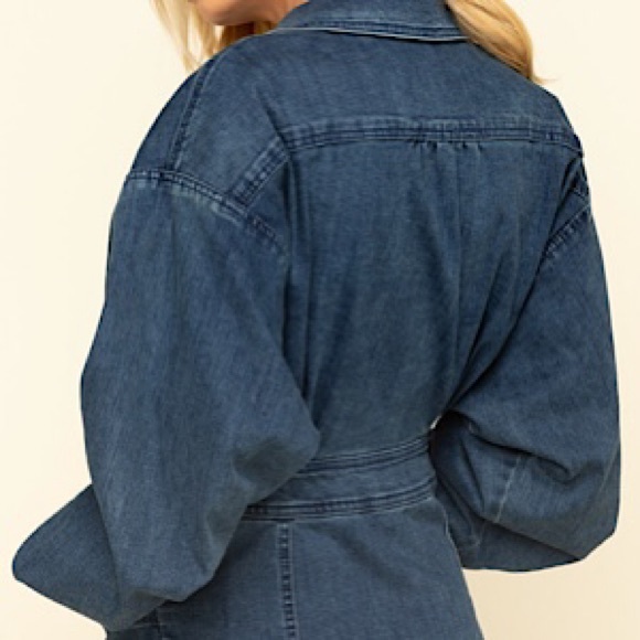 “NEW” Free People Indigo Bo Dress - Picture 3 of 8